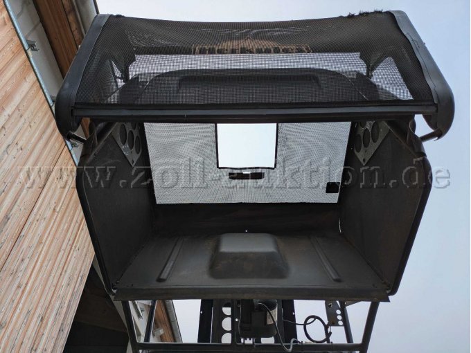 Korb von unten - geöffnet