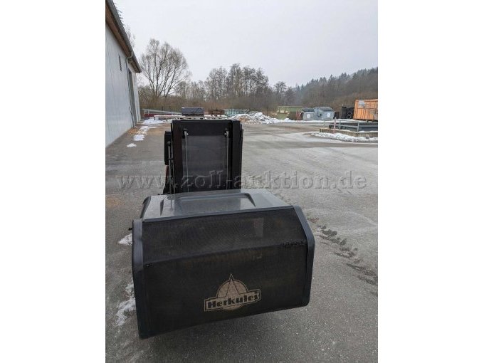 Heckansicht Hochentleerung Korb