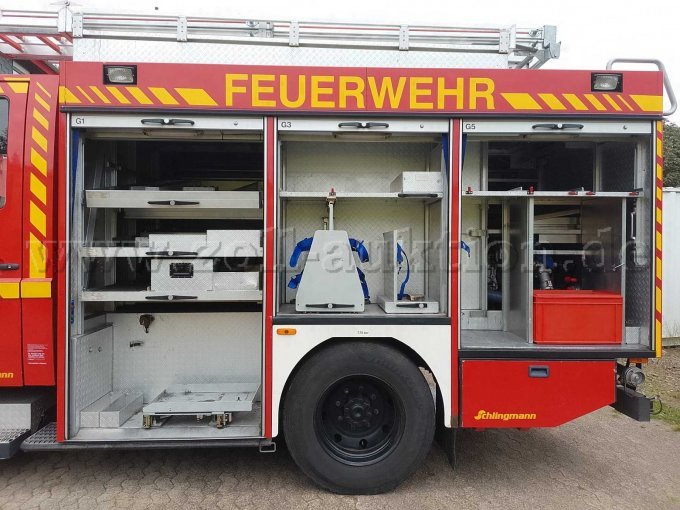 Seitenansicht links Rollos geöffnet