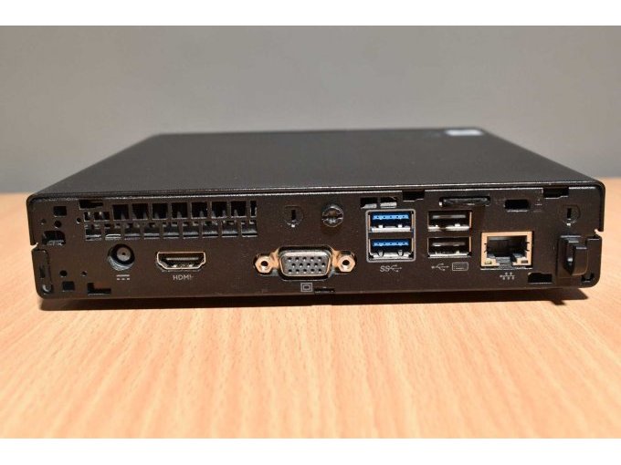 HP 260 G2 Mini Desktop PC
Ansicht der Anschlüsse hinten