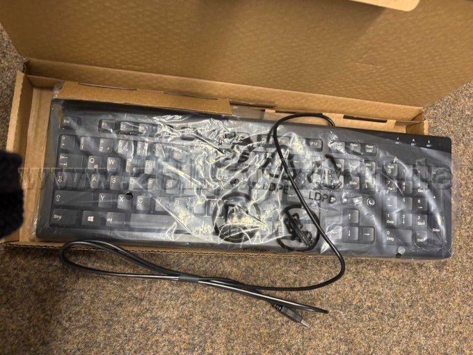 1 HP 697737-042 QWERTZ Tastatur Schwarz USB Kabelgebunden Keyboard Black – foto 2 – kavel bij Zoll-Auktion, Bad Kreuznach