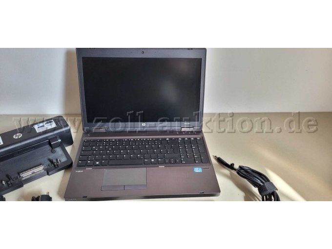 1 HP ProBook 6570b-notebook van 15,6 inch (39,62 cm) met HP-dockingstation – foto 2 – kavel bij Zoll-Auktion, Memmingen