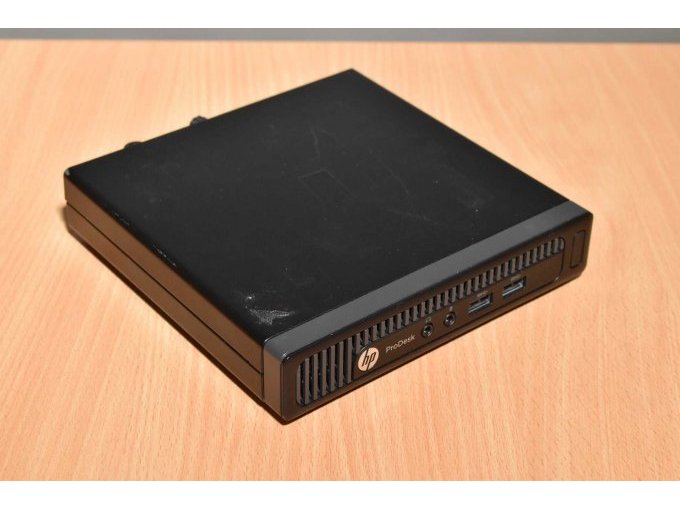 HP ProDesk 400 G1 Desktop-Mini PC
Ansicht von vorne