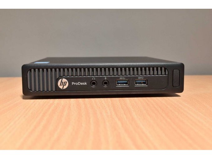 HP ProDesk 400 G1 Desktop-Mini PC
Frontalansicht