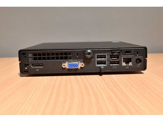 HP ProDesk 400 G1 Desktop-Mini PC
Ansicht der Anschlüsse