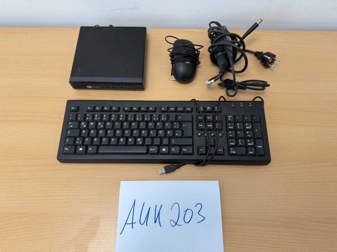 HP ProDesk 400 G1 GM Desktop-Mini PC mit gesamten Zubehör
