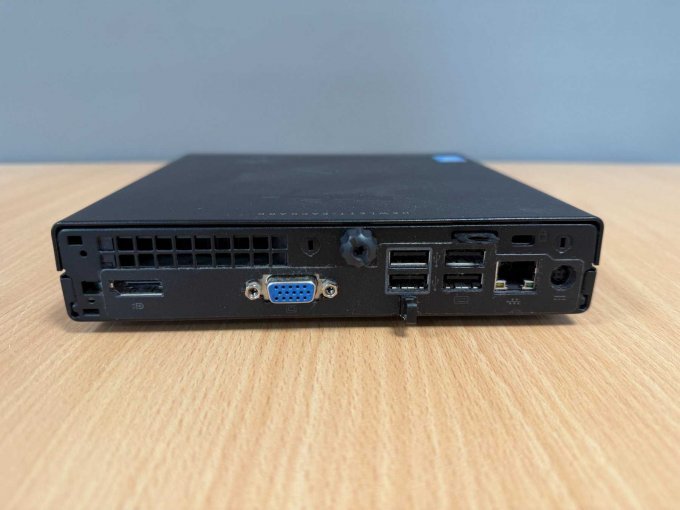 HP ProDesk 400 G1 GM Desktop-Mini PC
Ansicht von hinten
