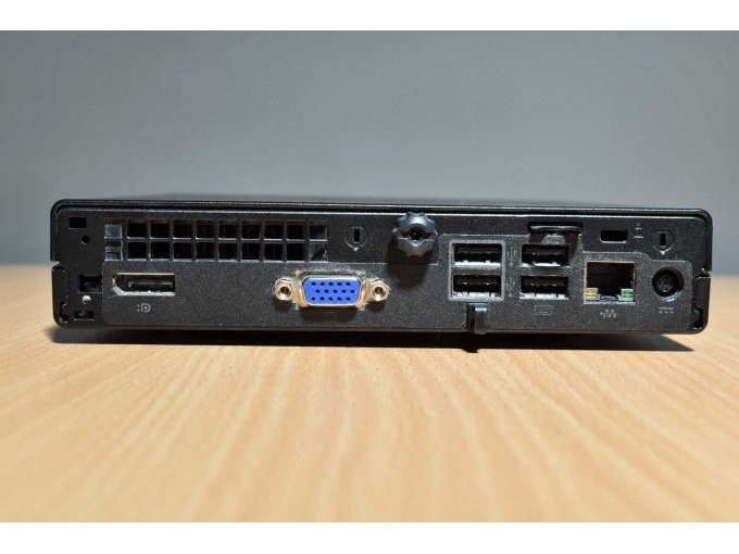 HP ProDesk 400 G1 GM Desktop-Mini PC
Ansicht der Anschlüsse