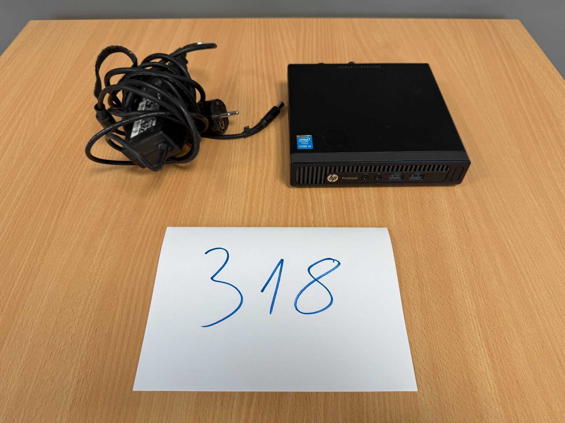 HP ProDesk 400 G1 GM Desktop-Mini PC 
Gesamtansicht