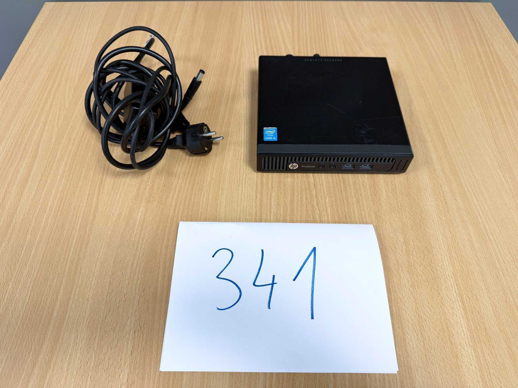 HP ProDesk 400 G1 GM Desktop-Mini PC 
Gesamtansicht