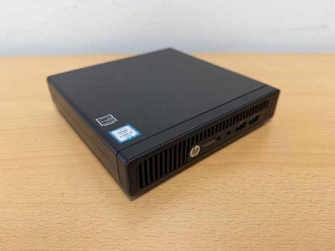 HP ProDesk 400 G2 Desktop-Mini PC 
Ansicht von vorne