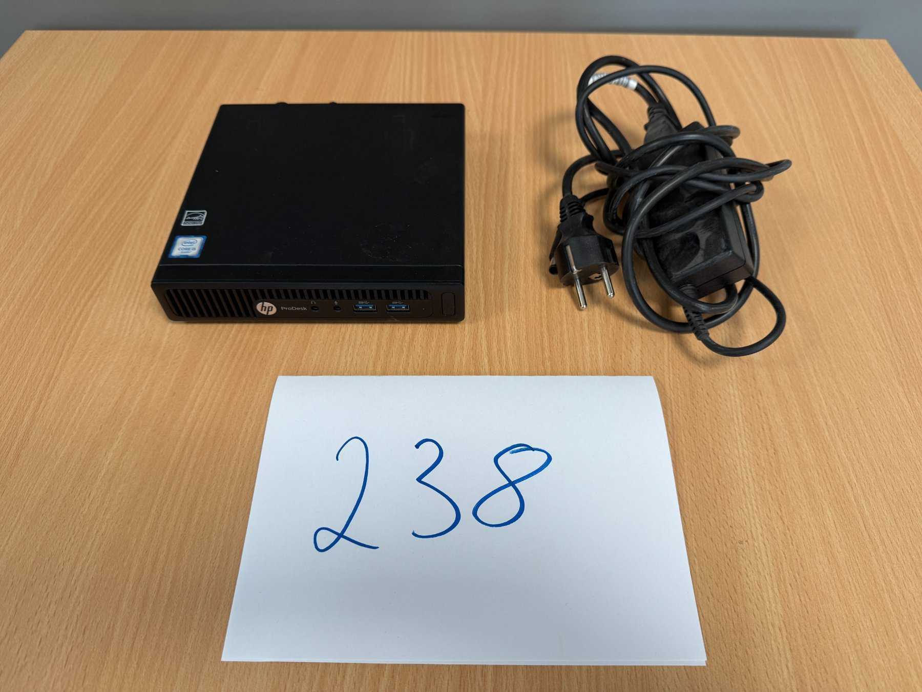 HP ProDesk 400 G2 Desktop-Mini PC
mit Stromkabel