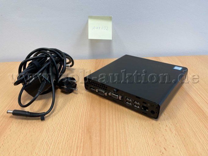 HP ProDesk 400 G3 mit Netzteil
Rückansicht