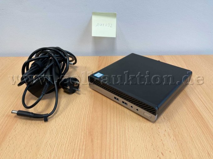 HP ProDesk 400 G3 mit Netzteil
Vorderansicht