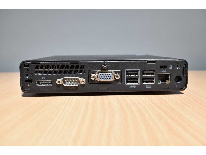 HP ProDesk 400 G3 Desktop-Mini PC
Ansicht der Anschlüsse