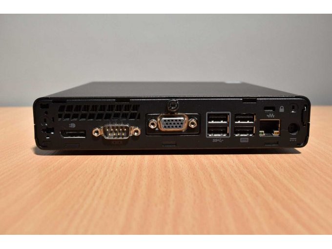 HP ProDesk 400 G3 Desktop-Mini PC
Ansicht der Anschlüsse