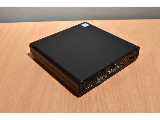 HP ProDesk 400 G3 Desktop-Mini PC Seitenansicht-Rückseite