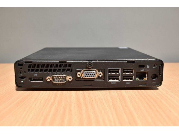 HP ProDesk 400 G3 Desktop-Mini PC
Ansicht der Anschlüsse hinten