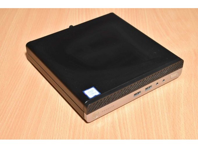 HP ProDesk 400 G3 Desktop-Mini PC
Ansicht von vorne oben