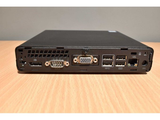 HP ProDesk 400 G3 Desktop-Mini PC
Ansicht der Anschlüsse