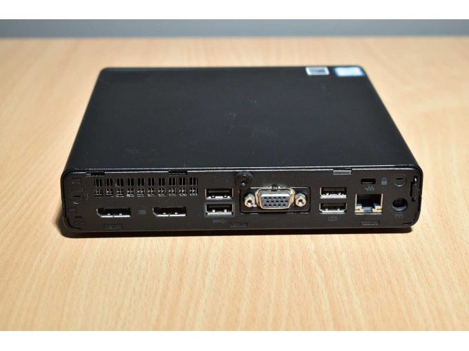 HP ProDesk 400 G4 Desktop-Mini PC
Ansicht der Anschlüsse