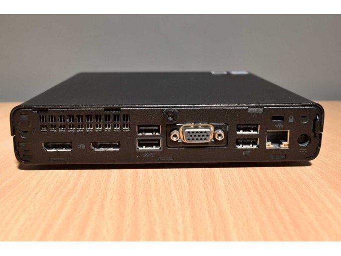 HP ProDesk 400 G4 Desktop-Mini PC
Ansicht der Anschlüsse hinten
