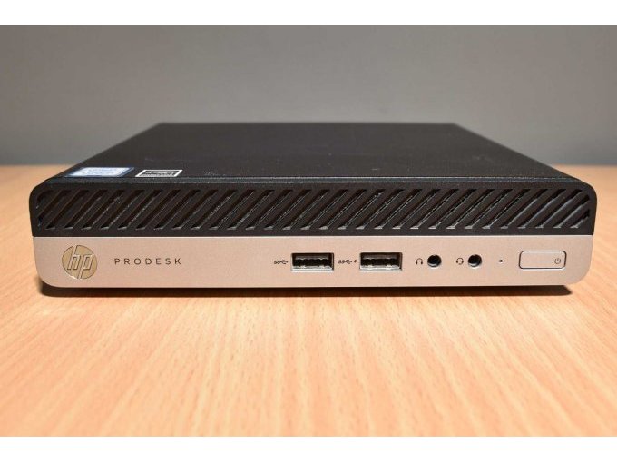 HP ProDesk 400 G4 Desktop-Mini PC
Frontansicht