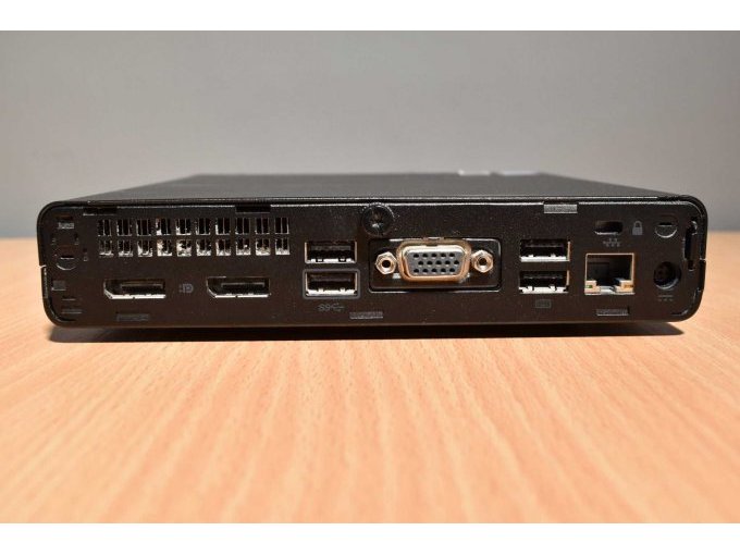 HP ProDesk 400 G4 Desktop-Mini PC
Ansicht der Anschlüsse