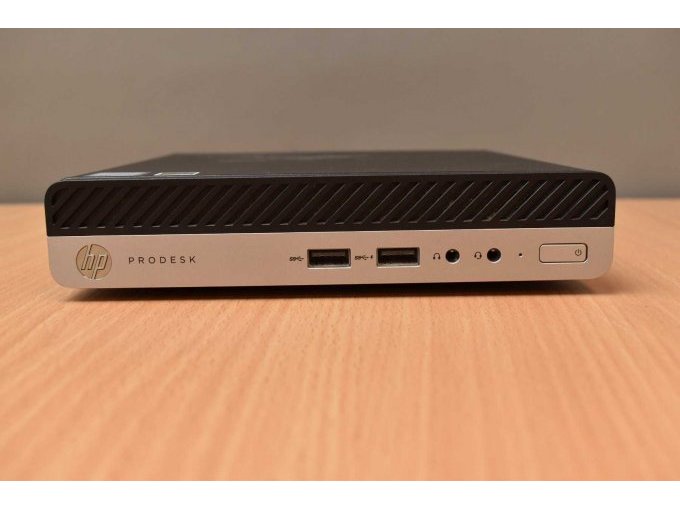 HP ProDesk 400 G4 Desktop-Mini PC
Frontalansicht