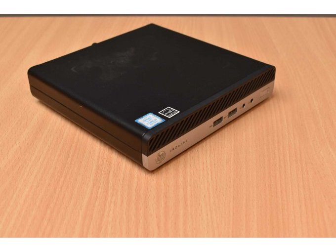 HP ProDesk 400 G4 Desktop-Mini PC
Ansicht von vorne