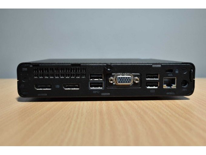HP ProDesk 400 G5 Desktop-Mini PC
Ansicht der Anschlüsse