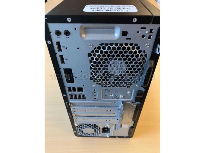 Computer rückwärtige Ansicht