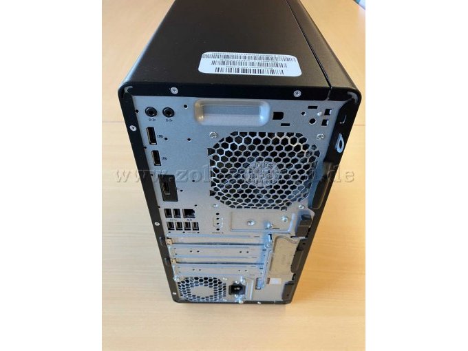 Computer rückwärtige Ansicht