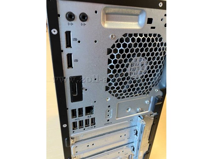 Computer rückwärtige Ansicht