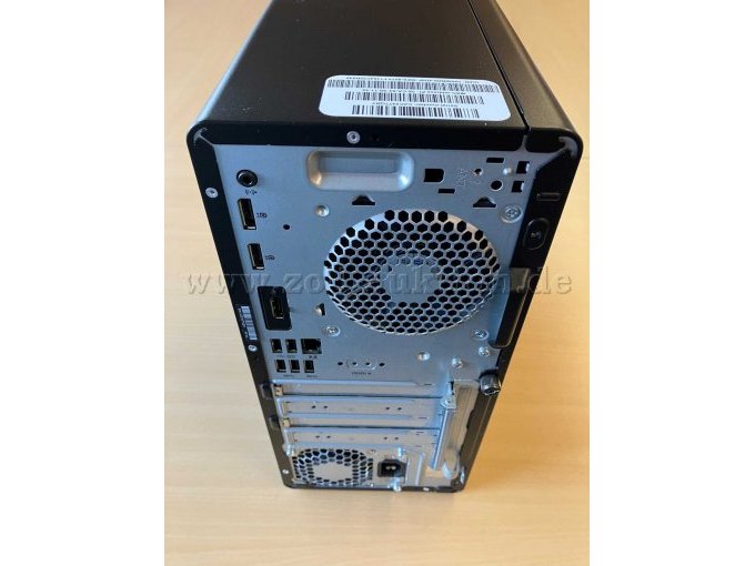 Computer rückwärtige Ansicht