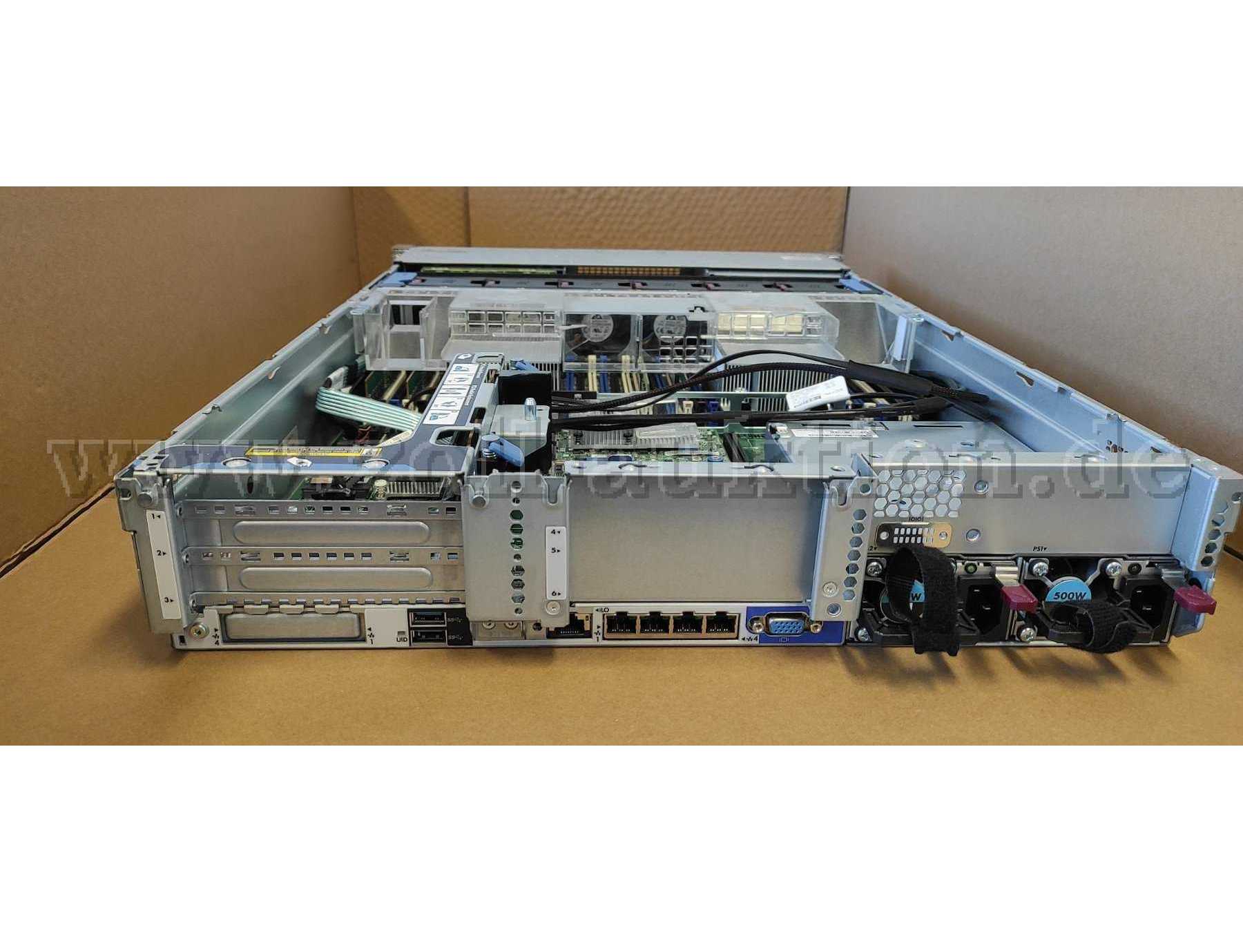 Server Rückseite