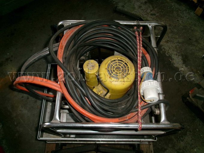 Druckleitungen und E-Anschlusskabel