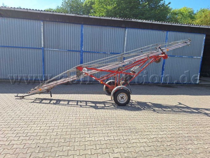 Leiter zum Abfahren bereit