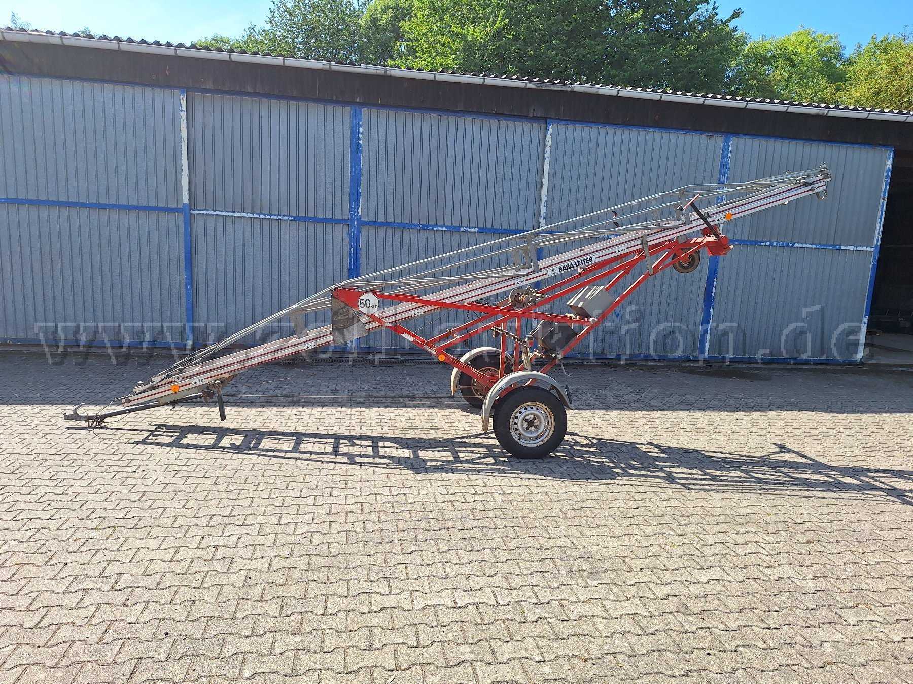 Leiter zum Abfahren bereit