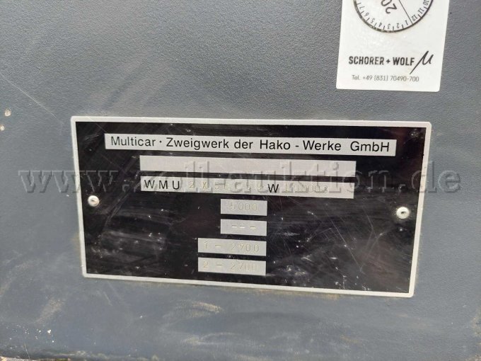 1 Hako Multicar Tremo X56 mit 6 Anbaugeräten – foto 10 – kavel bij Zoll-Auktion, Pöcking
