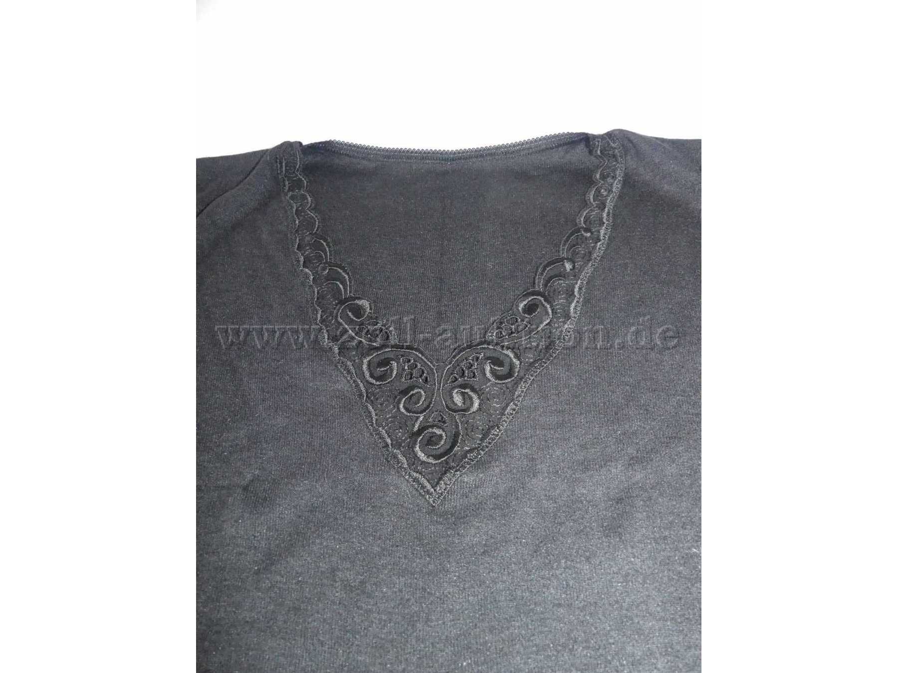Peters Angora Halbarm-Unterhemd