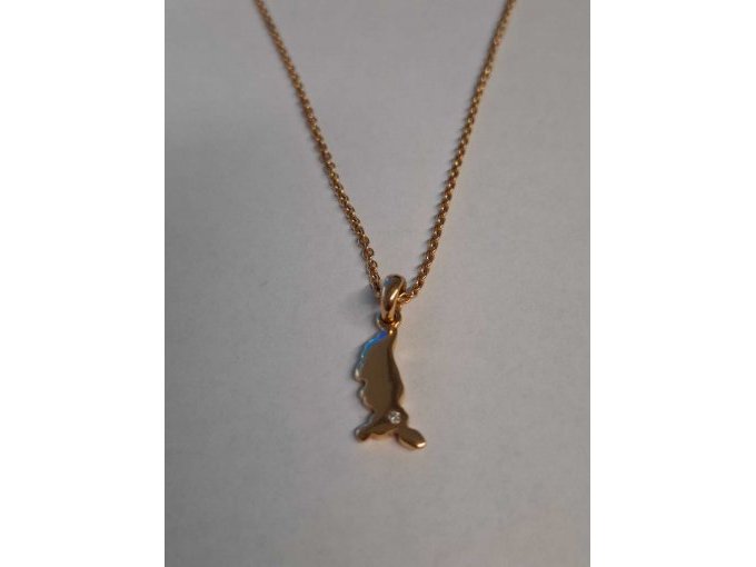 1 Halskette *** 18 Karat Rosegold *** mit Anhänger *Tegernsee* – foto 3 – kavel bij Zoll-Auktion, München
