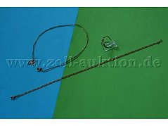 Schmuck-Set:
Halskette, Arm-
kette, Ring