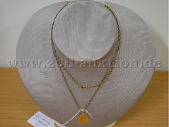 Halskette mit Anhänger Frontansicht