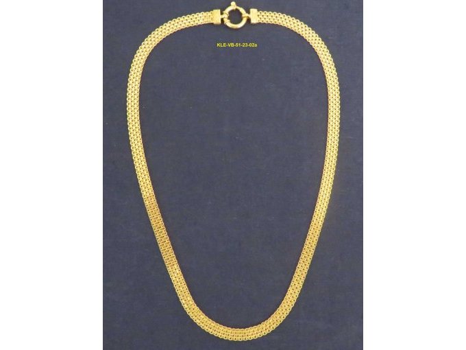 Halskette, 750er, gelbgold