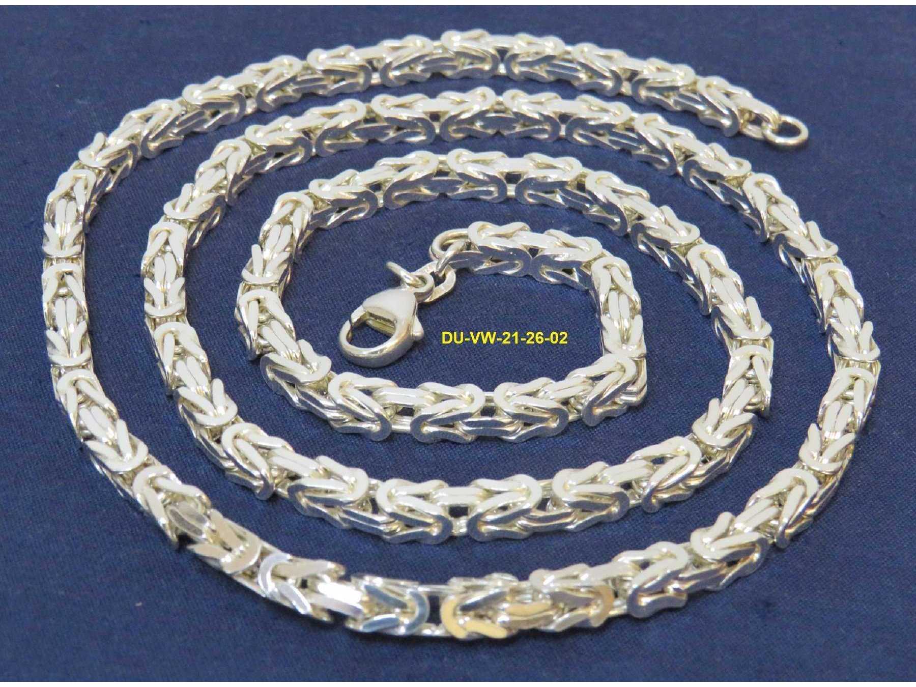 Königskette (Byzantiner Kette), 925er Sterlingsilber