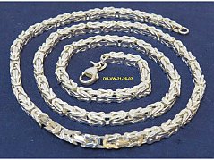 Königskette (Byzantiner Kette), 925er Sterlingsilber