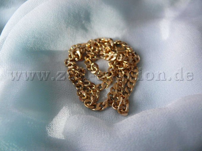 Goldkette aus Panzergliedern, Gewicht 23,8g