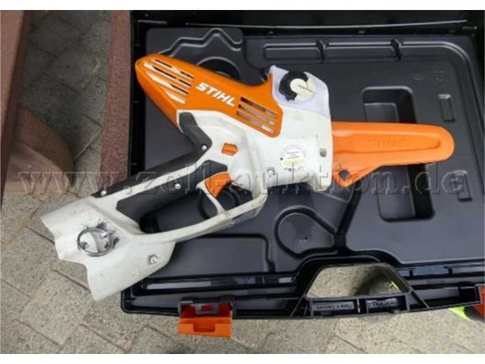 Handkettensäge Stihl. Zur Versteigerung steht nur die beschriebene Handkettensäge.