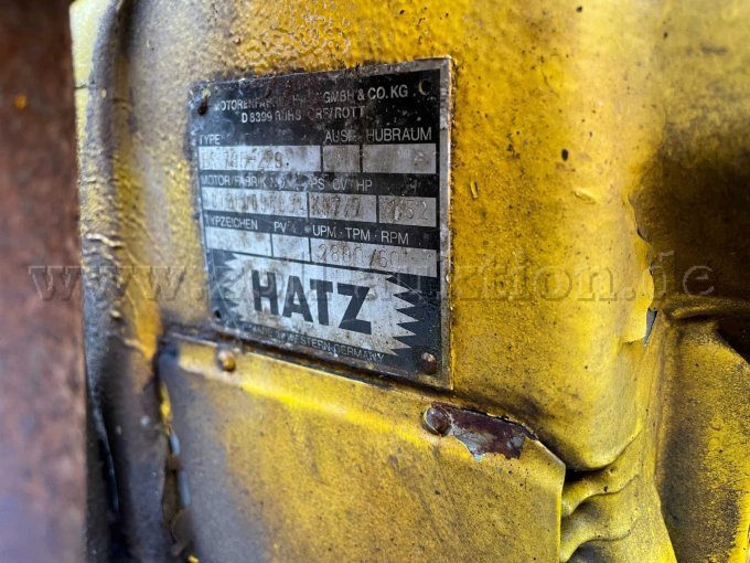 Weber Walze Typenschild